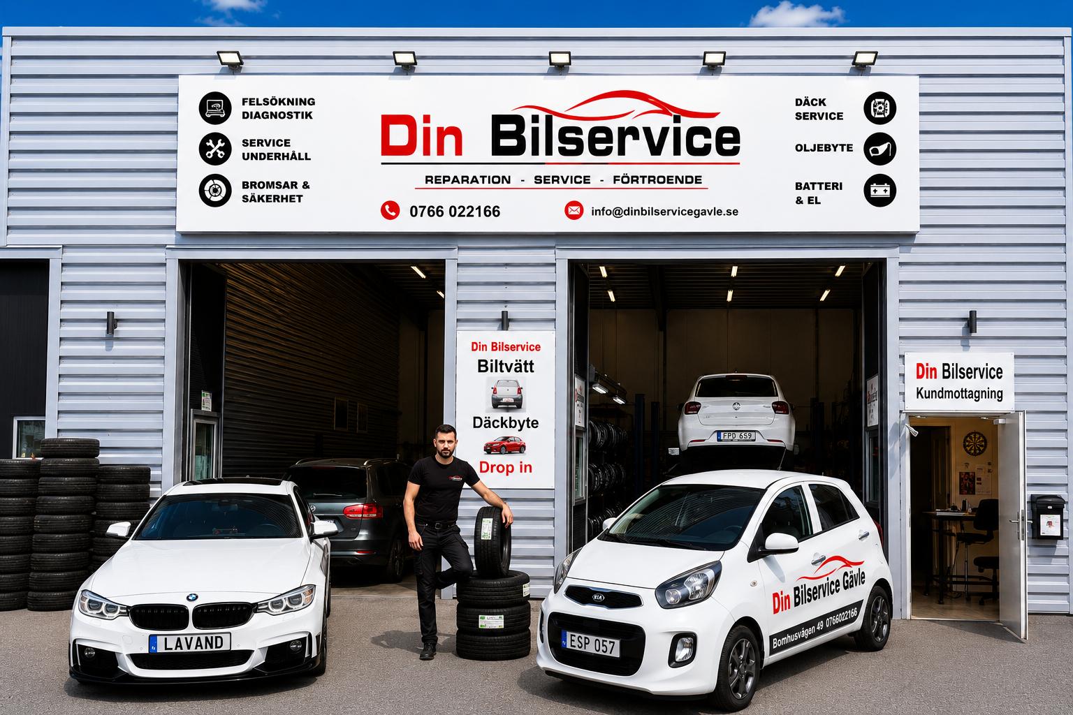 Din Bilservice i Gävle i Gävle - Bild 1