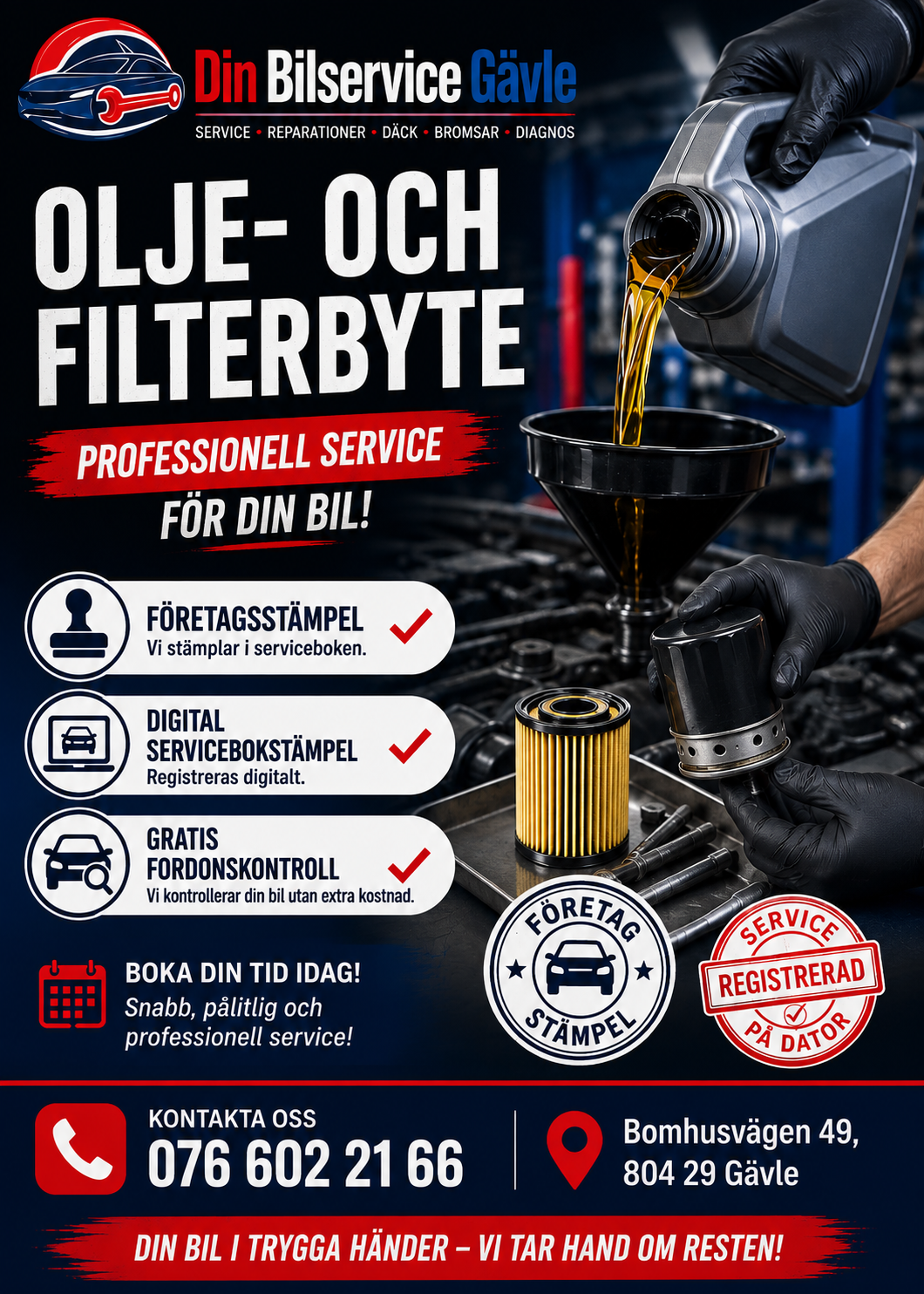 Din Bilservice i Gävle i Gävle - Bild 7